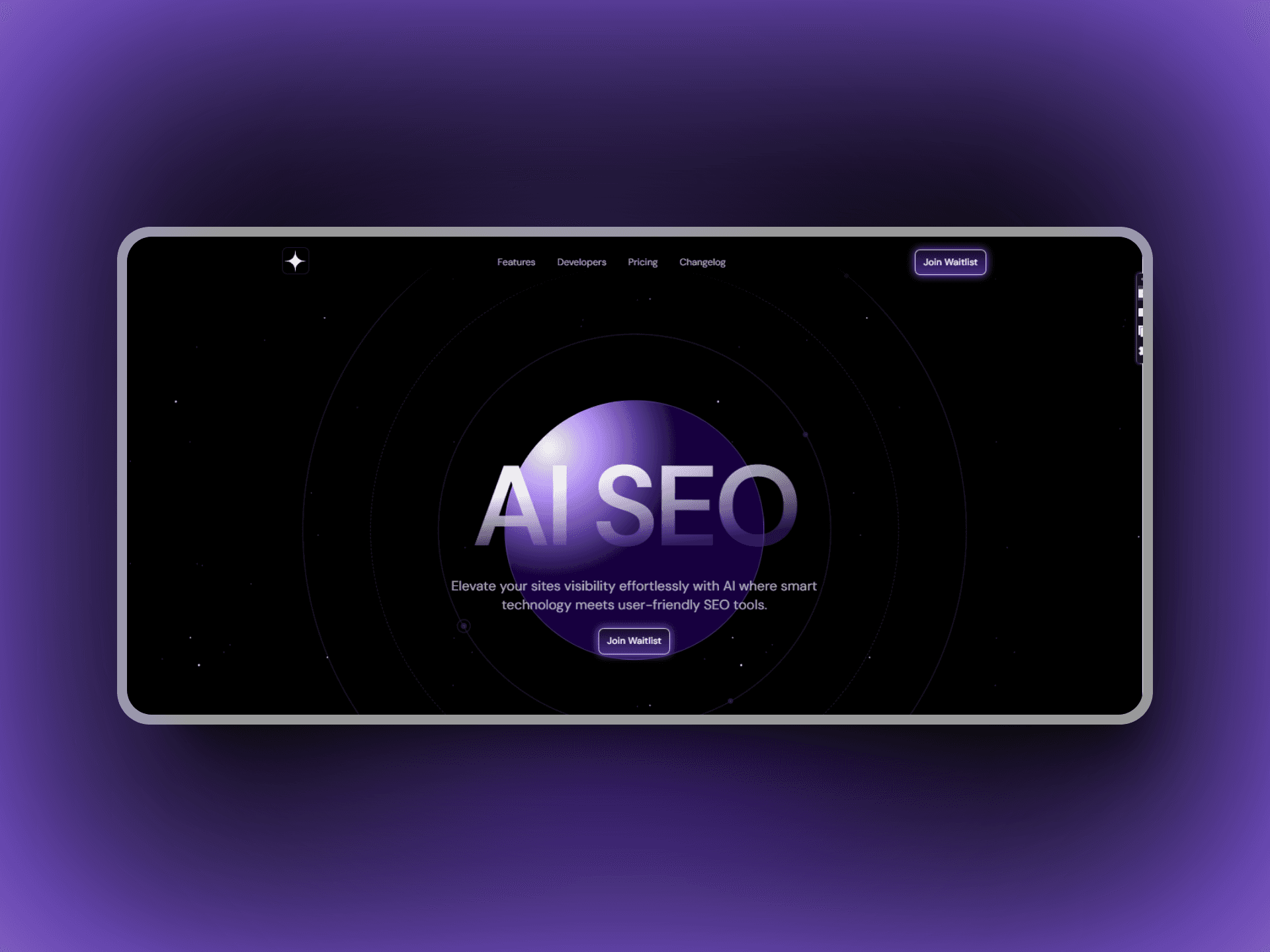 AI Saas Landing Page
